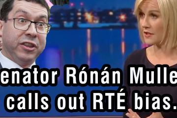 Senator Rónán Mullen calls out RTÉ Bias