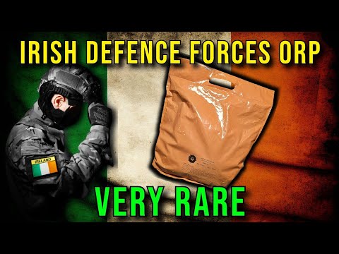 EXTREMELY RARE Irish Military ORP Menu D Review | 24 Hr. Elusive Ration