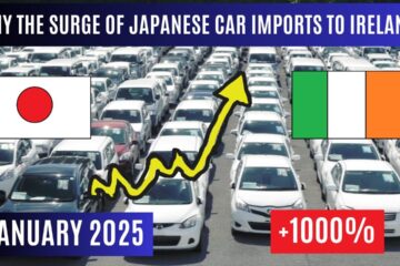 Why have 2nd car imports from Japan to Ireland increased by 1000%? January 2025 Report