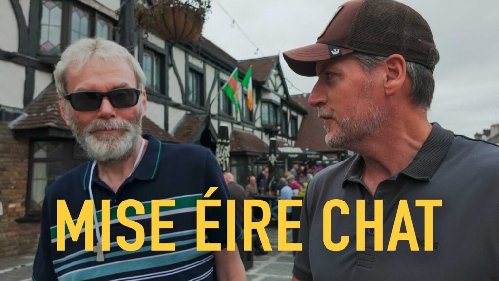 A few chats with people at the Mise Éire festival 🇮🇪
