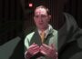 Nick Delahanty speaks to the media about his Presidential campaign