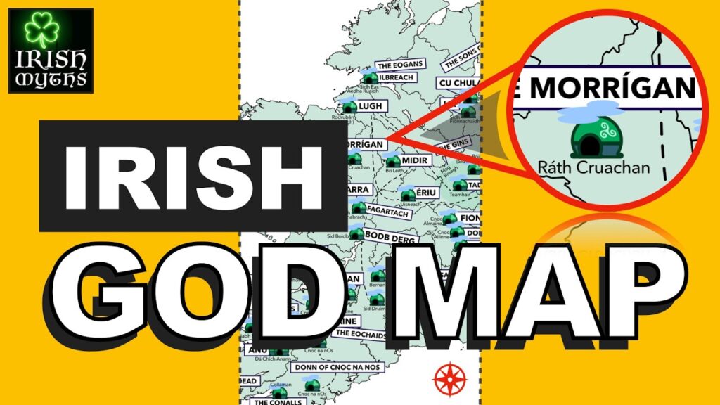 God Map: Fairy Mounds of the Tuatha Dé Danann