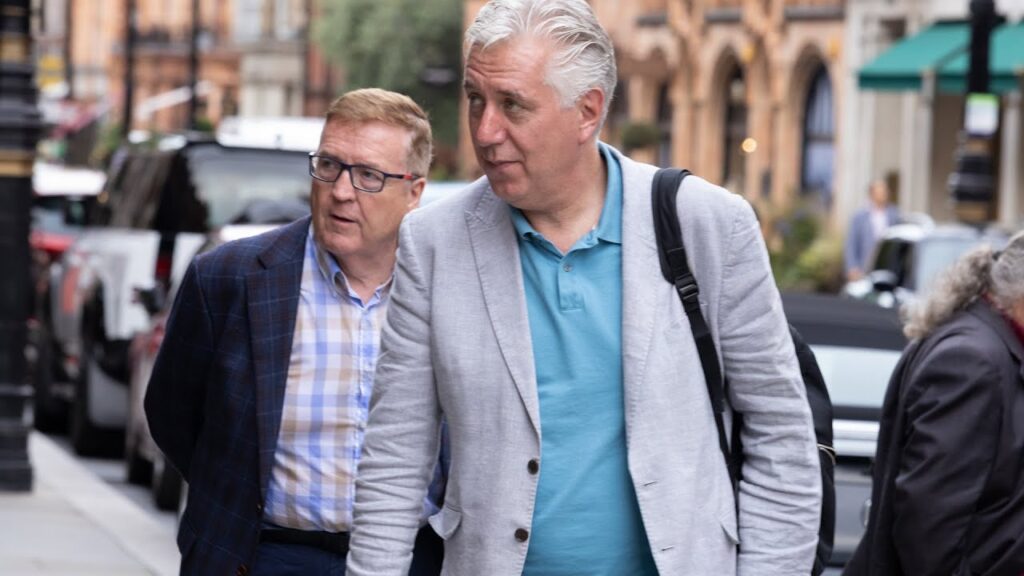 Disgraced FAI boss John Delaney snapped Meeting Former Junior Minister for upscale London dinner