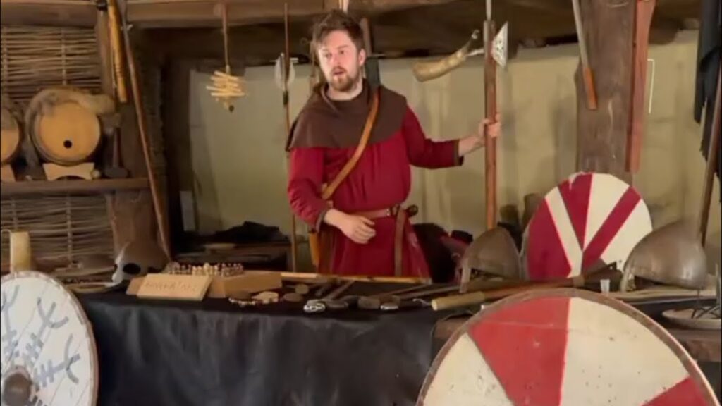 IRISH VIKING VILLAGE, Irish National Heritage Park. Wexford, Ireland