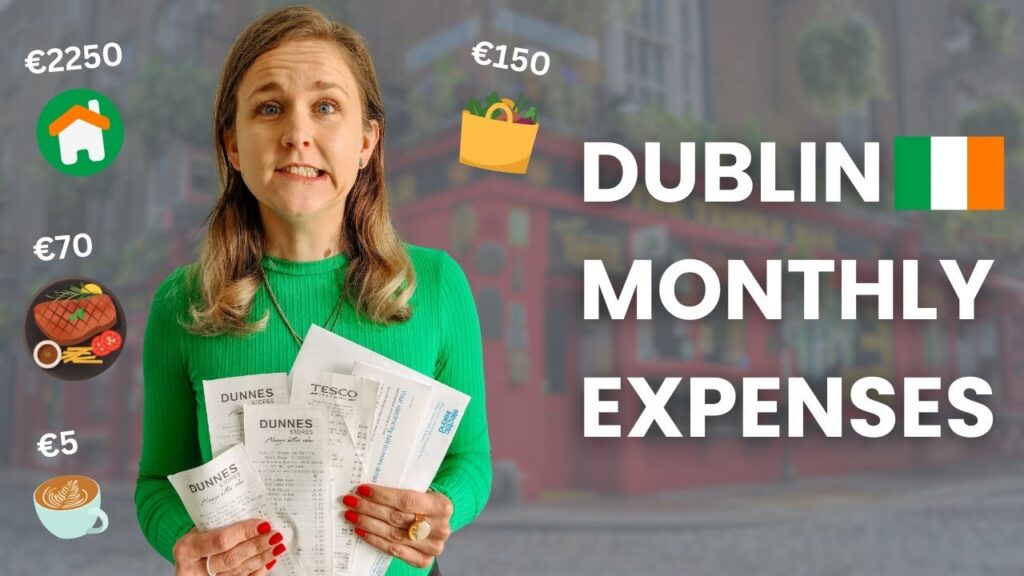 Cost of Living in Dublin in 2025 – How much do we REALLY spend in a month in Ireland? 💰