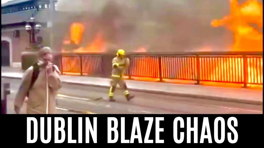 Breaking: Massive Fire in Dublin’s Financial District Sparks Travel Chaos