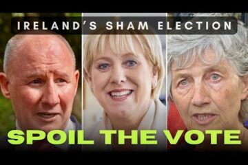 HUGE PUBLIC BACKLASH to Maria Steen block from Irish Presidential race; SPOIL THE BALLOT campaign