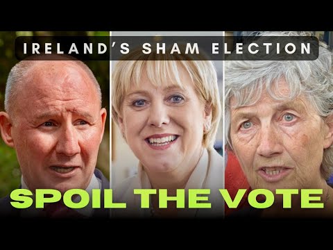 HUGE PUBLIC BACKLASH to Maria Steen block from Irish Presidential race; SPOIL THE BALLOT campaign