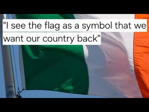 RTE reporter interviews Irish people and migrants about flying the tricolour