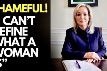 N.IRELAND – Michelle O’Neill REFUSES TO DEFINE WHAT A WOMAN IS, GETS AGITATED when questioned