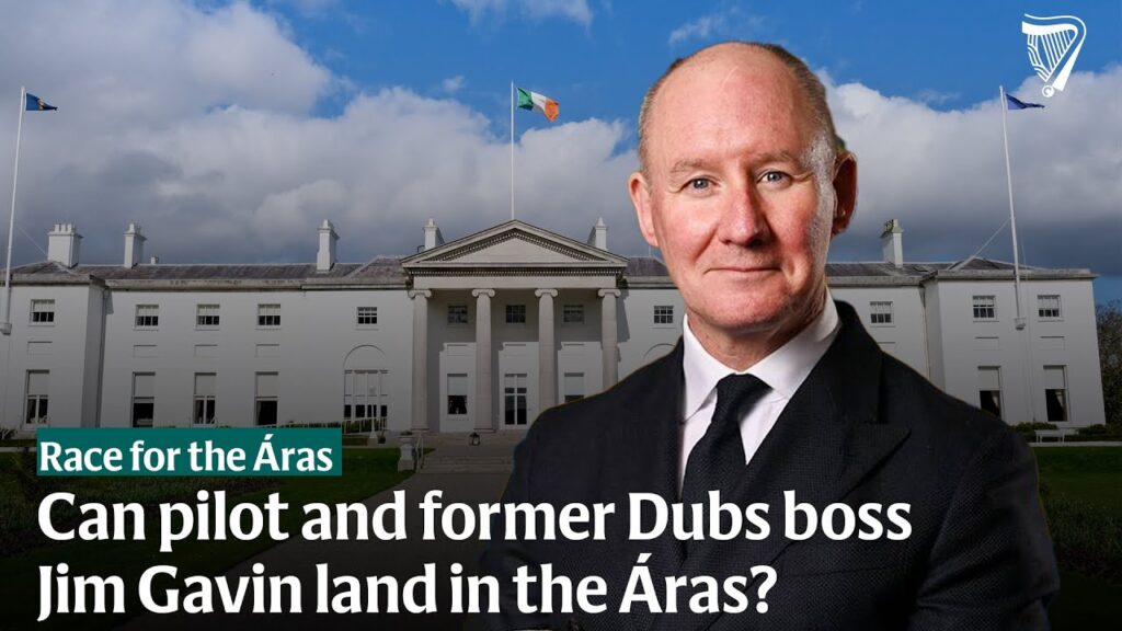 GAA legend Jim Gavin faces biggest challenge yet in race for the Áras GAA legend Jim Gavin faces biggest challenge yet in race for the Áras