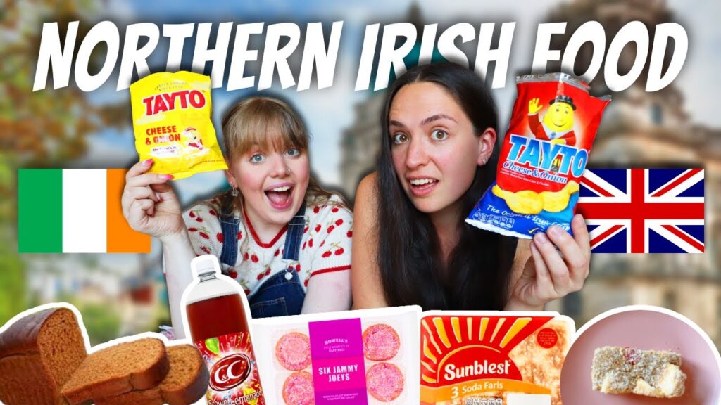 Trying Northern Irish foods for the FIRST TIME 🇮🇪🇬🇧 Belfast food tour