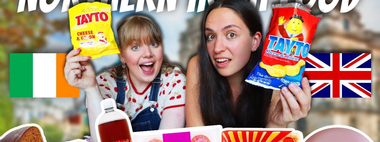 Trying Northern Irish foods for the FIRST TIME 🇮🇪🇬🇧 Belfast food tour