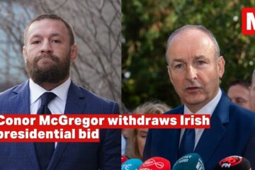 Taoiseach says McGregor’s exit from presidential race is ‘a matter for him’