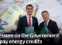 Should the Government pay energy credits in the upcoming budget?