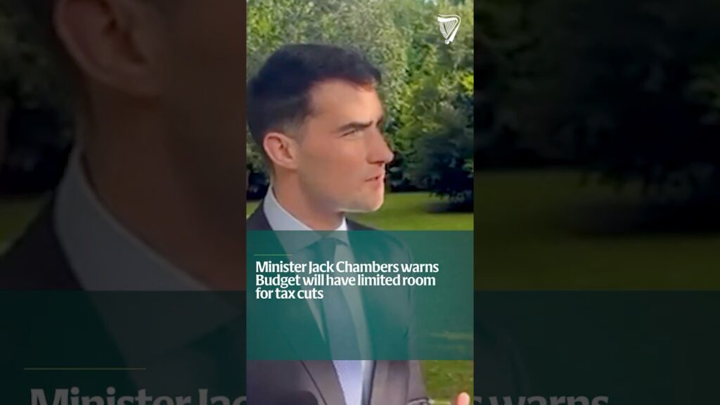 “Limited scope” for tax cuts in Budget 2025 warns Minister Jack Chambers.