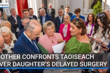 Mother confronts Taoiseach over daughter’s delayed hip surgery