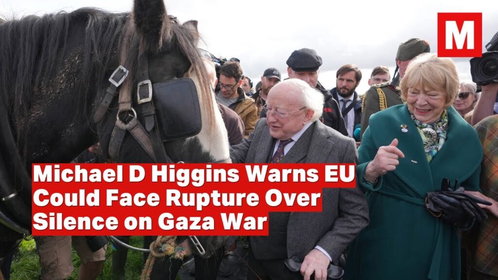Irish President Warns Europe’s Silence on Gaza Could Backfire, Suggesting It May Lead to EU Rupture