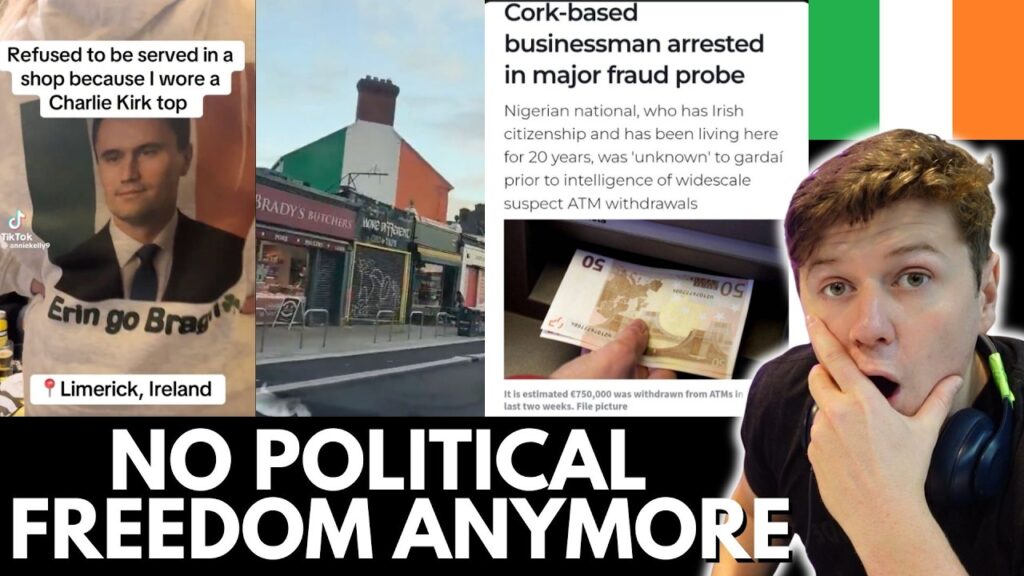 Irish Woman Denied Service Over Charlie Kirk Jumper