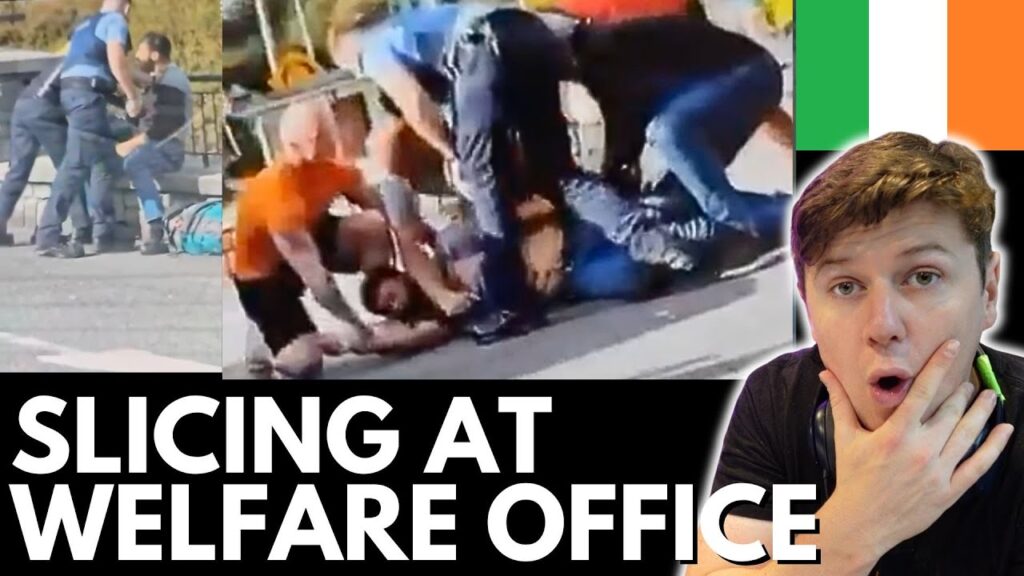 Clondalkin Slicing In Dole Office & CRAZY Gardai Arrest