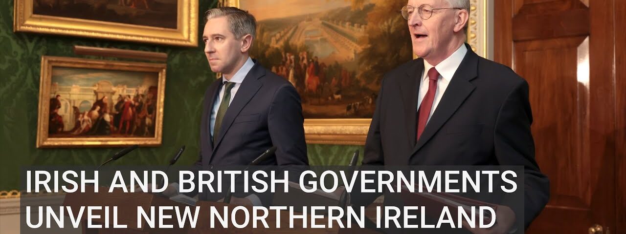 Irish and British governments unveil new NI legacy agreement