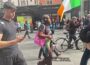 Protest commemorating Charlie Kirk and Ireland