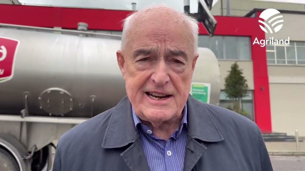 Farmers gather at Dairygold in Mitchelstown