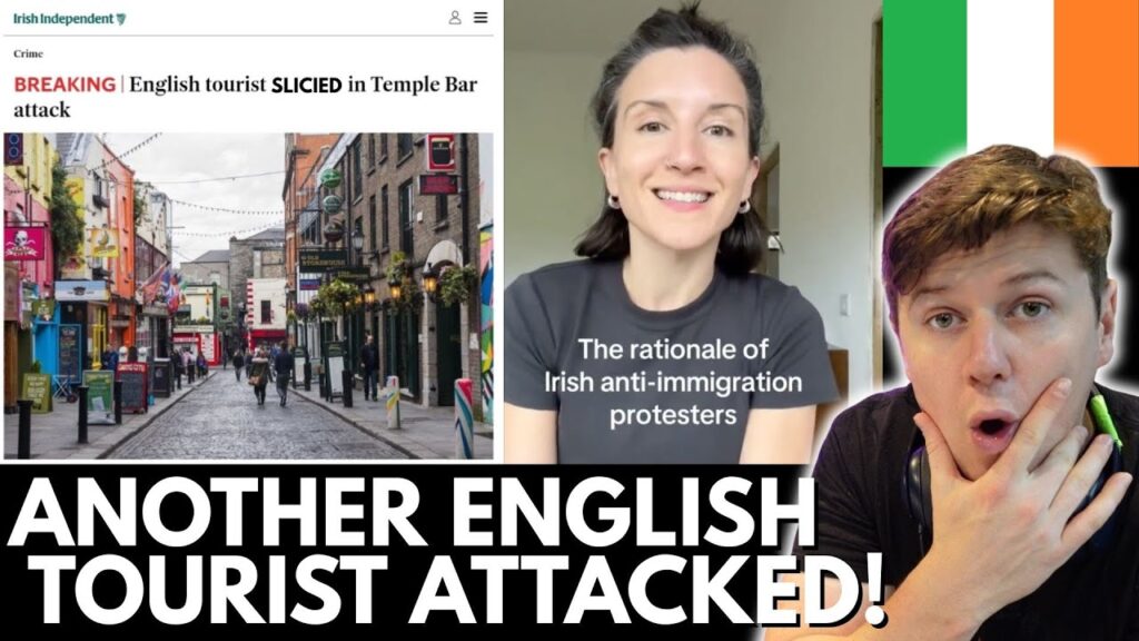 DUBLIN – English Tourist SLICED in Temple Bar