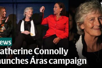 ‘We will never accept the normalisation of genocide.’ Catherine Connolly launches campaign