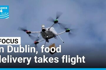 Food delivery takes flight: In Dublin, drones are bringing orders to customers • FRANCE 24 English