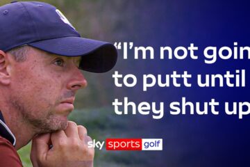 Rory McIlroy REFUSES to take putt as USA fans turn nasty at Ryder Cup! 👀