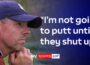 Rory McIlroy REFUSES to take putt as USA fans turn nasty at Ryder Cup! 👀