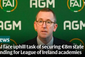 FAI face uphill task of securing €8m state funding for League of Ireland academies