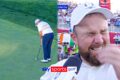 Incredible scenes as Lowry sinks putt to retain Ryder Cup! 🏆