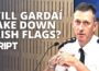 Garda Commissioner won’t rule out Gardaí taking down Tricolours