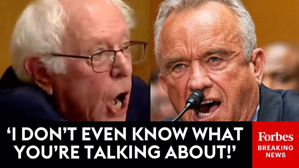 ‘Everybody Is Corrupt But You?!’: Bernie Sanders And RFK Jr. Have Unthinkable Clash During Hearing