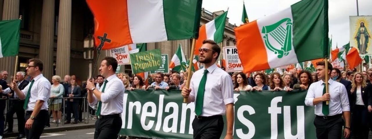 Live Protest from the GPO – Dublin!