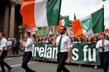Live Protest from the GPO – Dublin!