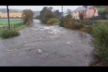 Storm Amy in Clifden Galway Ireland