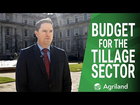 Minister Heydon on tillage sector allocation in Budget 2026