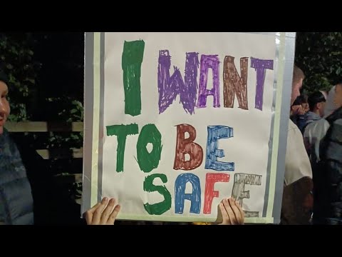 2nd Night of protests at Citywest Hotel