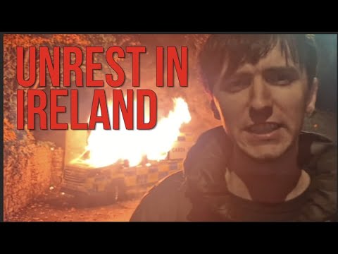 Unrest in Citywest: Irish Protest Migrant Centre After Shock Crime 🇮🇪