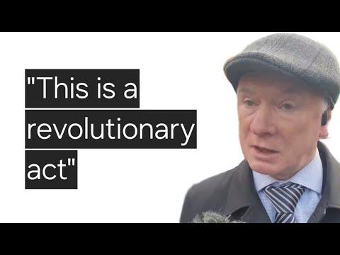 Cllr Malachy Steenson says spoil your vote at Dublin protest