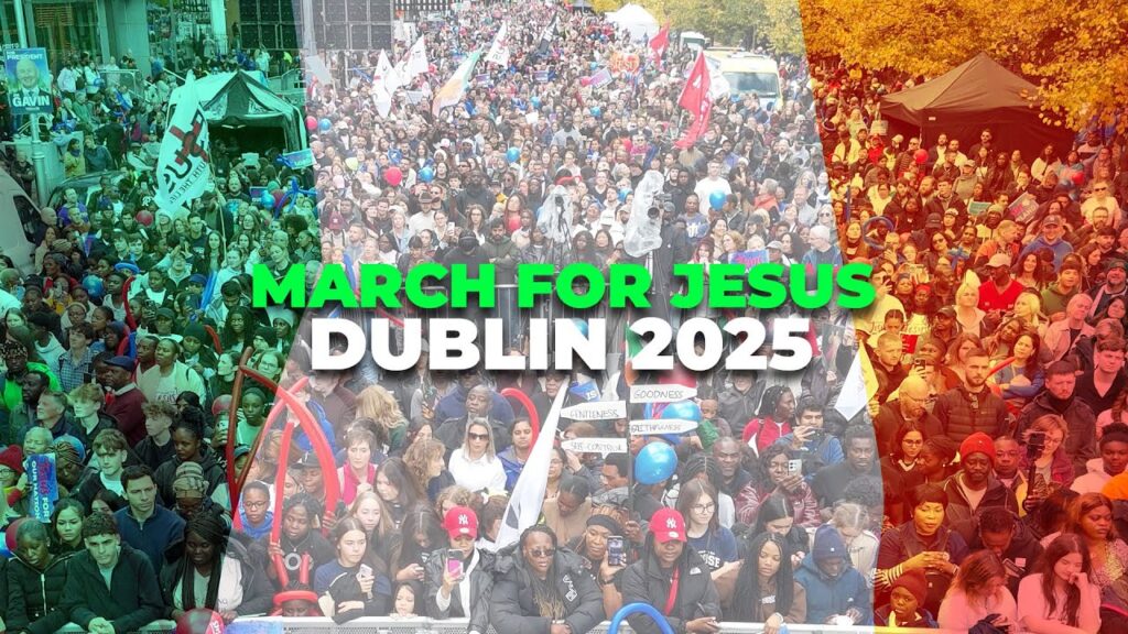 March for Jesus Dublin 2025 | Short Highlights | Over 25,000 Gathered for Jesus
