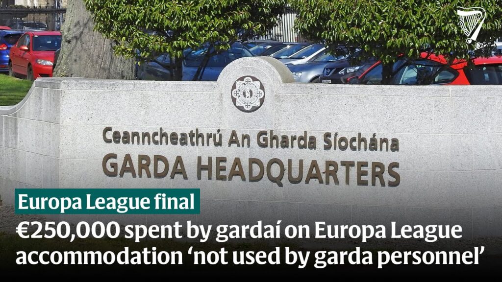 Watchdog finds €250,000 spent by gardaí on Europa League accommodation ‘not used by garda personnel