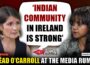 What triggered anti-immigration rallies in Ireland?