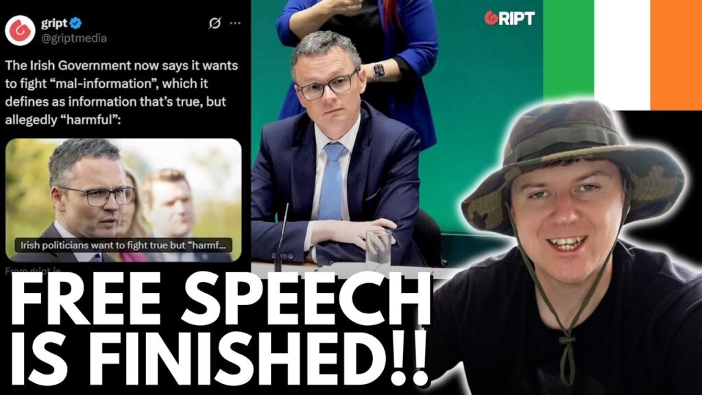 Irish Government Want To CENSOR Free Speech
