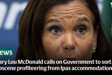 Mary Lou McDonald calls on Government to sort out ‘obscene profiteering from Ipas accommodation’ Mary Lou McDonald calls on Government to sort out ‘obscene profiteering from Ipas accommodation’