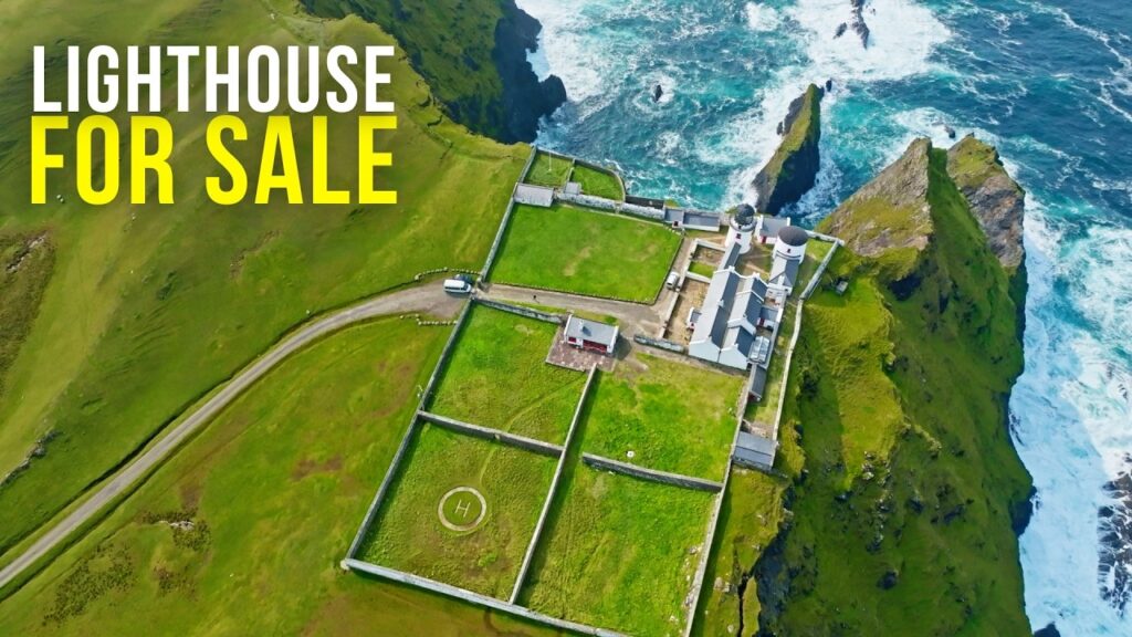 Dramatic Lighthouse for Sale on Ireland’s Wild Atlantic Way