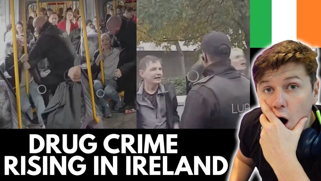 Security Fights HEROIN ADDICT’S On Luas In Dublin